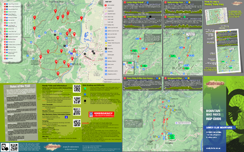 Mountain bike store trails blue mountains